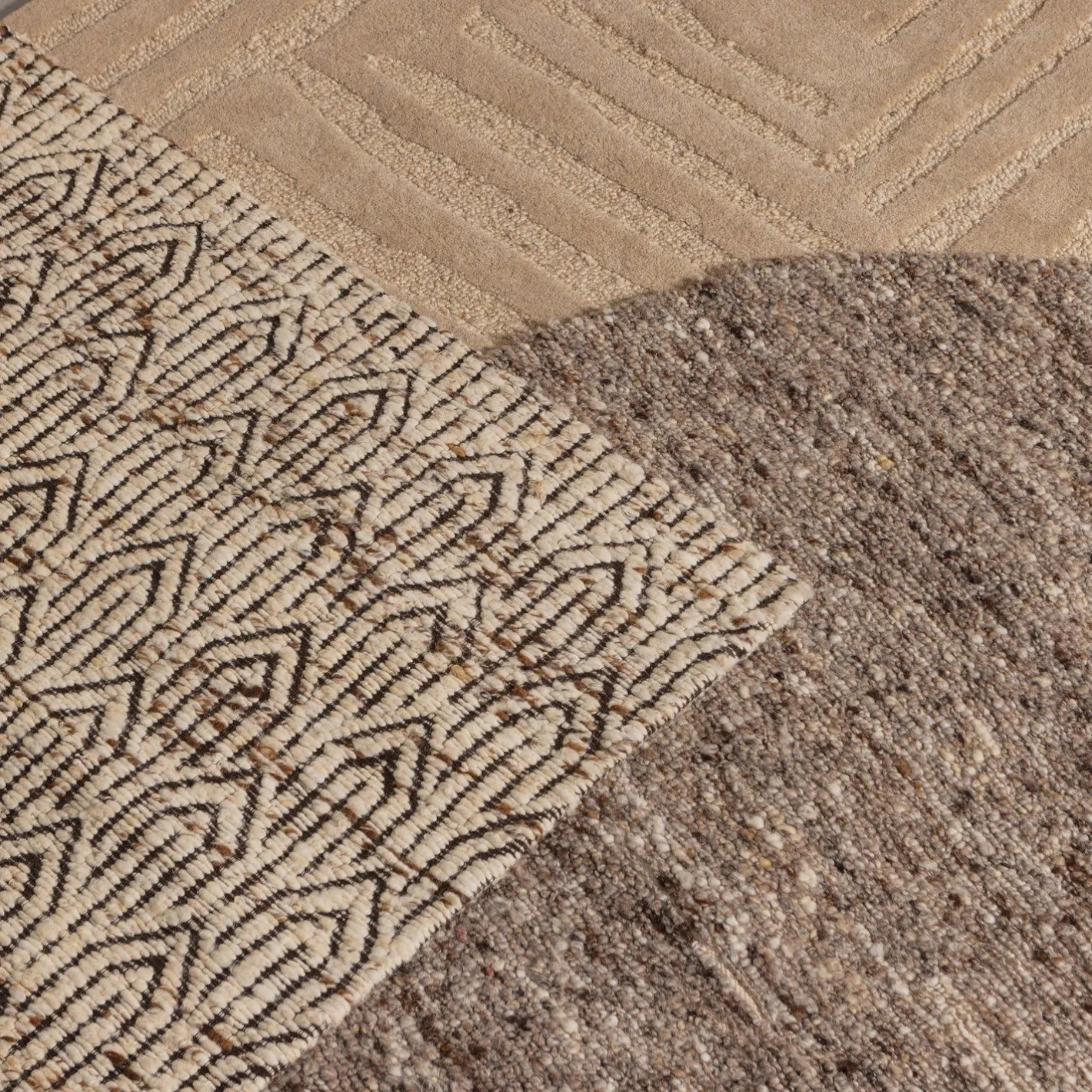 Outlet WOOOD Alicia Vloerkleed Sand