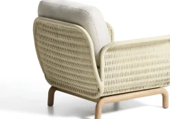 Outlet Kave Home Alipa Outdoor Fauteuil Ecru