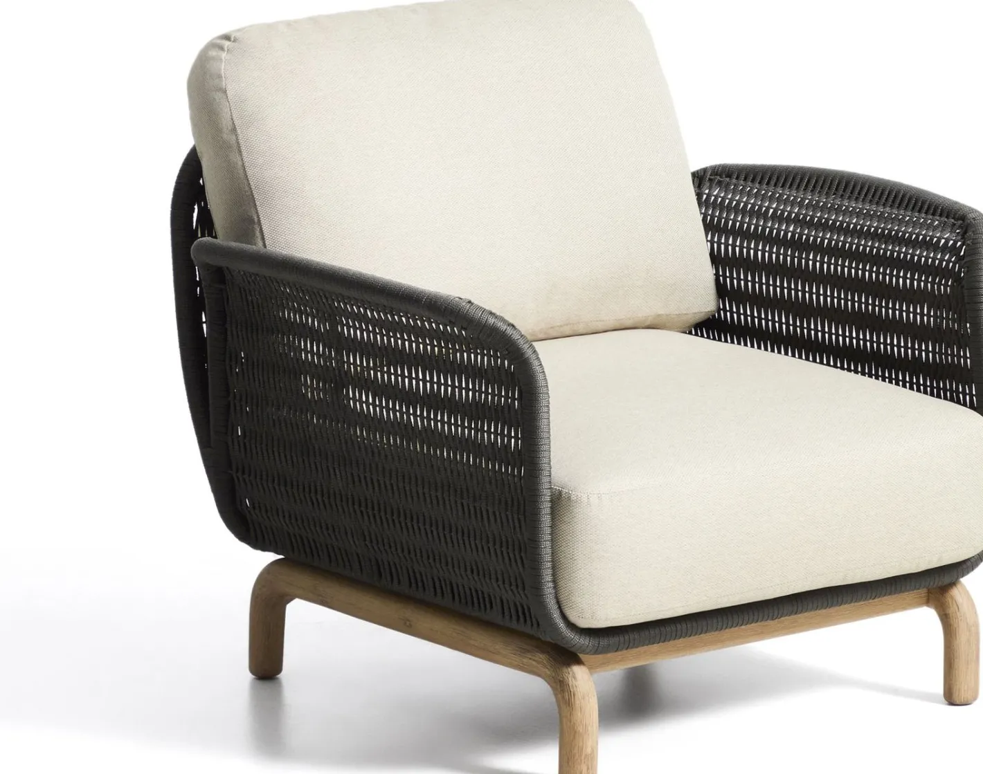 Clearance Kave Home Alipa Outdoor Fauteuil Antraciet