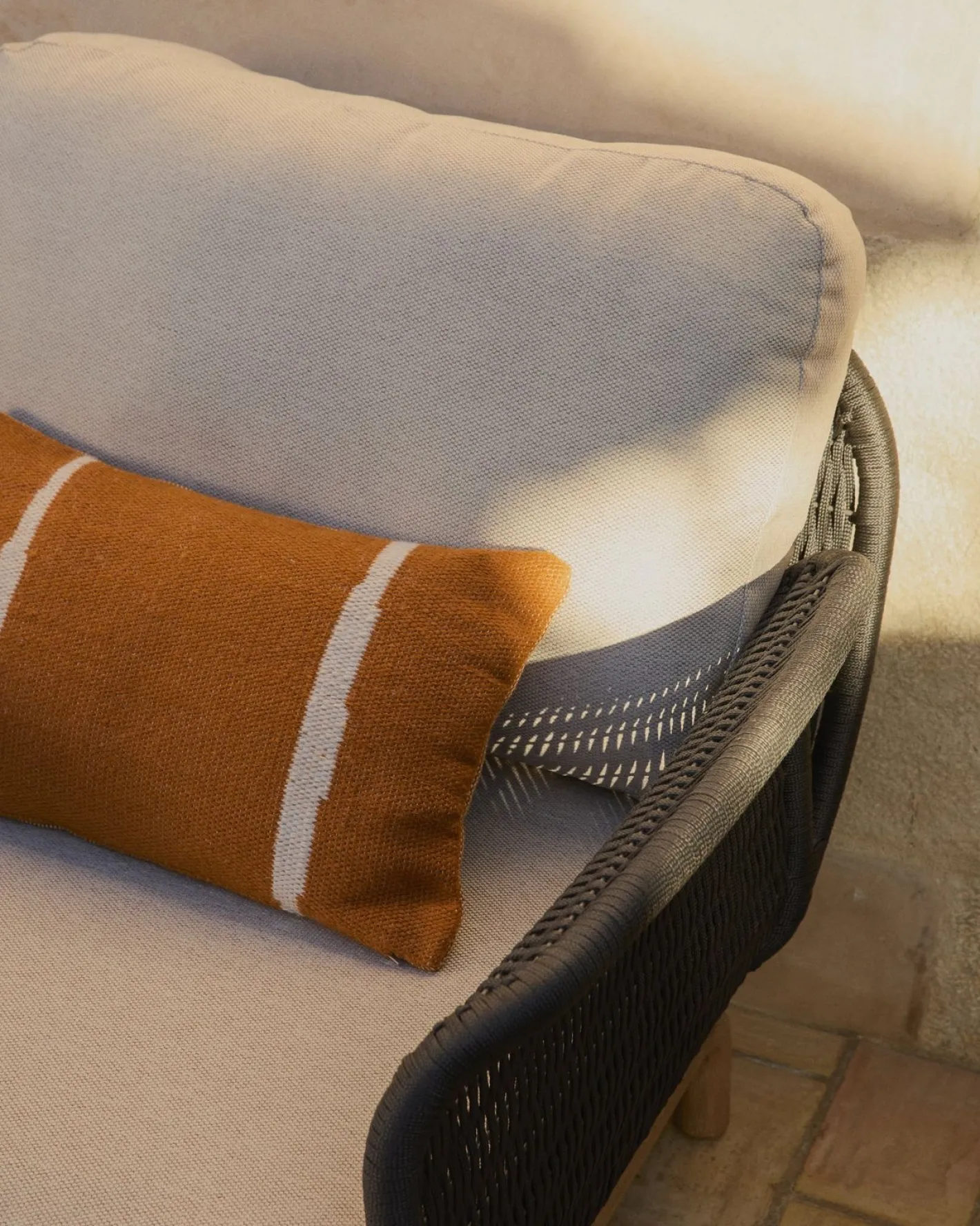 Clearance Kave Home Alipa Outdoor Fauteuil Antraciet