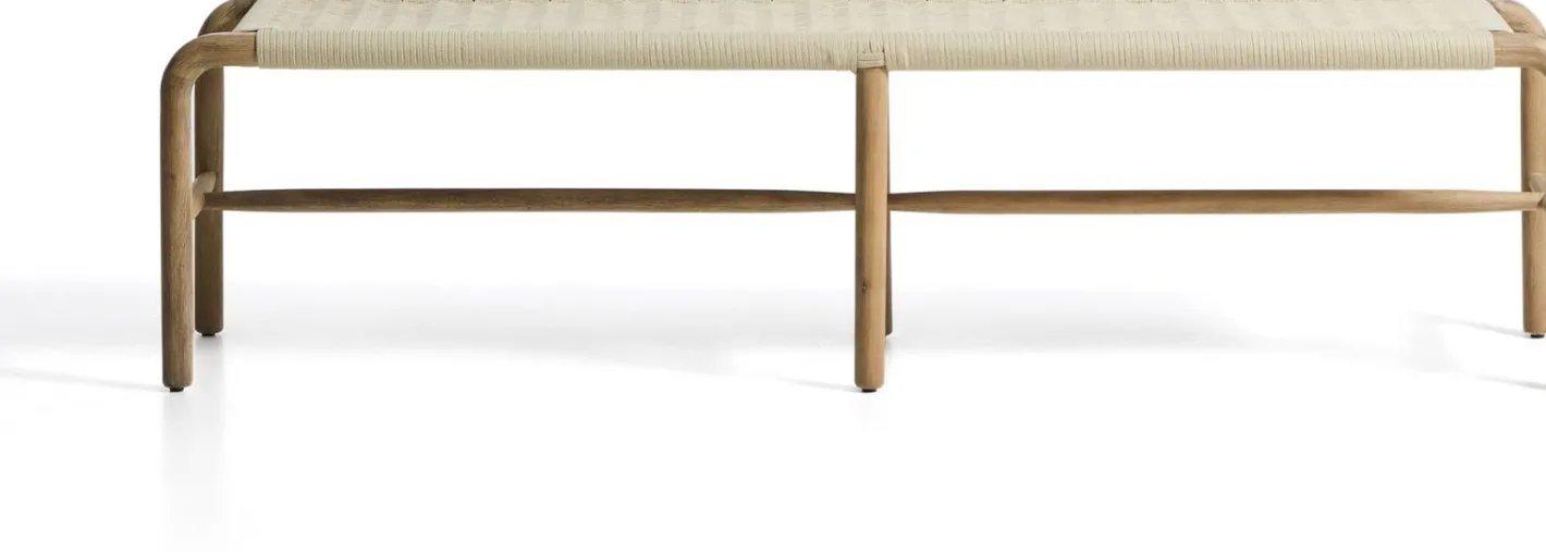 Clearance Kave Home Alipa Tuinbankje Ecru