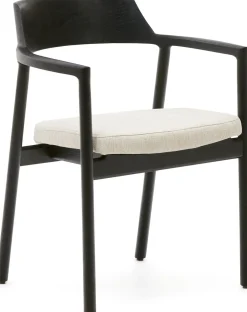 Best Kave Home Alocs Eetkamerstoel Beige, Zwart