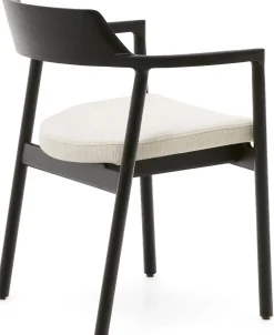 Best Kave Home Alocs Eetkamerstoel Beige, Zwart