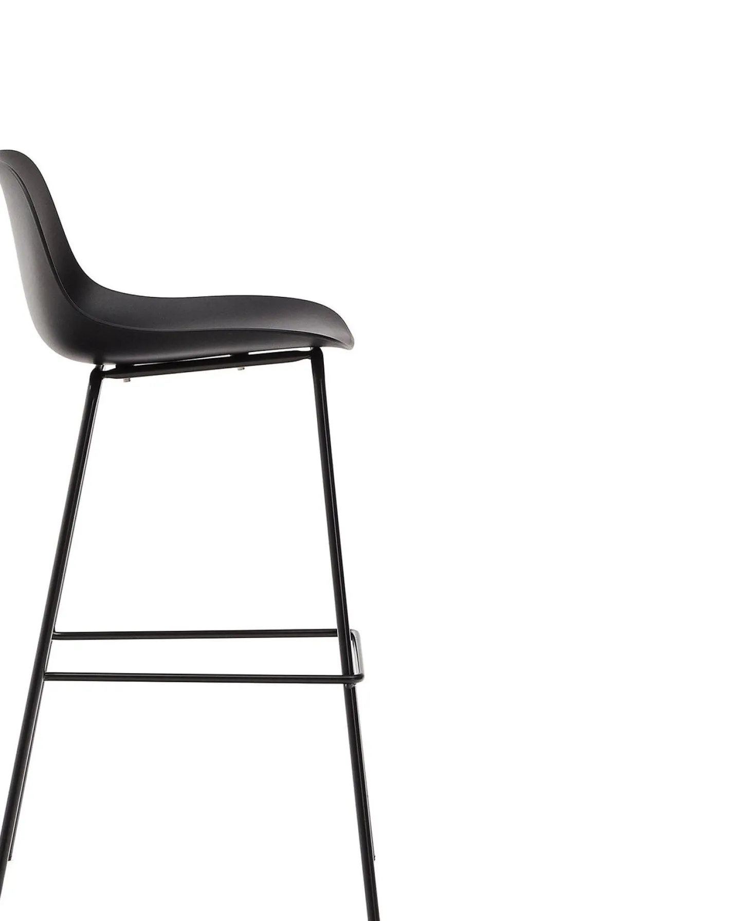 Online Kave Home Altea Tuin Barkruk Zwart