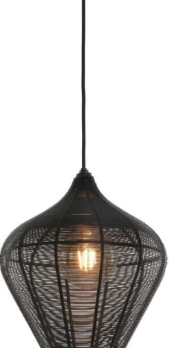 Trendhopper Alvaro Hanglamp Mat Zwart