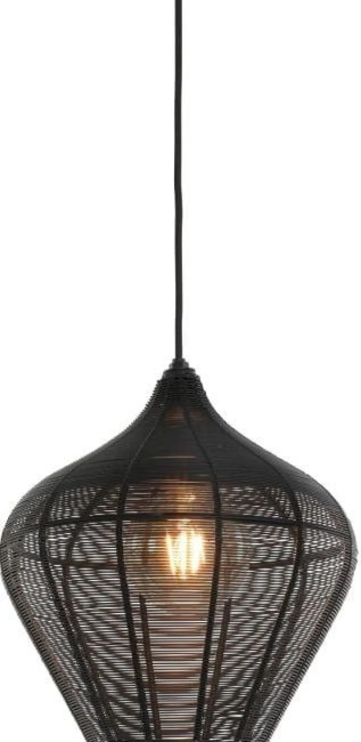 Trendhopper Alvaro Hanglamp Mat Zwart