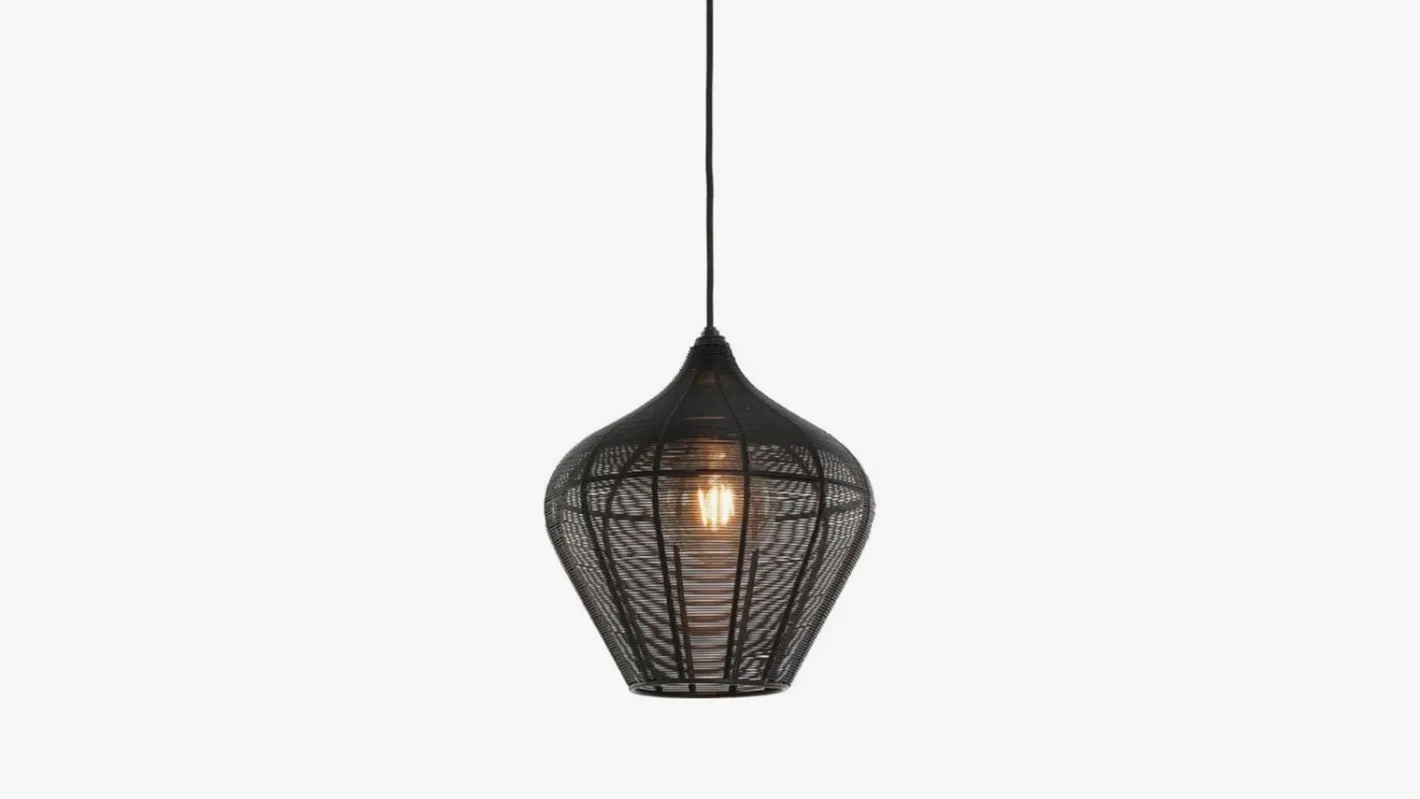 Trendhopper Alvaro Hanglamp Mat Zwart