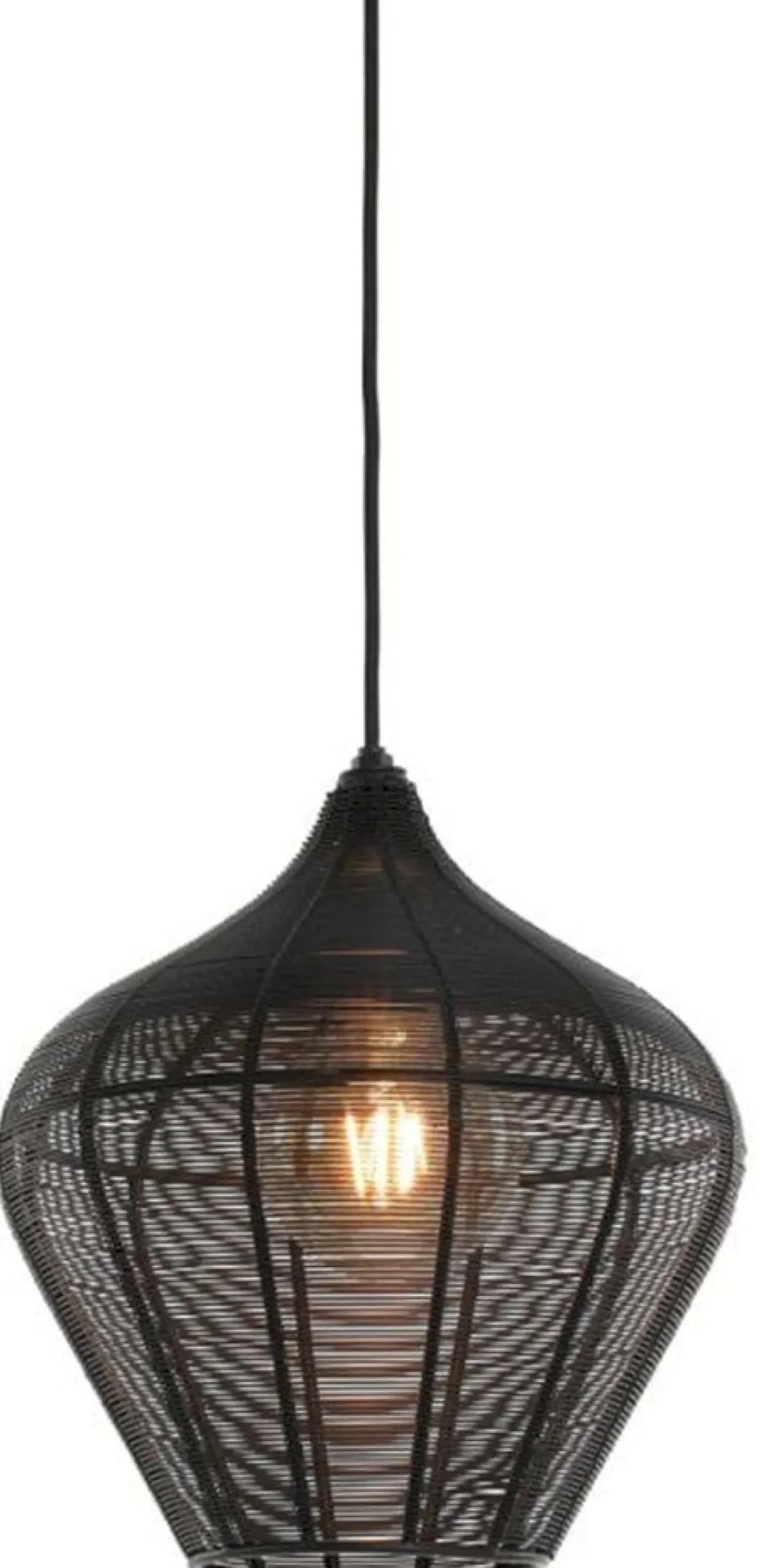 Trendhopper Alvaro Hanglamp Mat Zwart