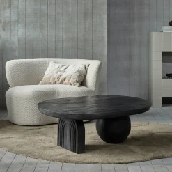 New WOOOD Alya Vloerkleed Pale Brown