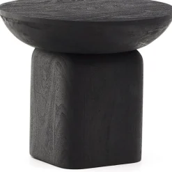 New Kave Home Ambra Bijzettafel Zwart