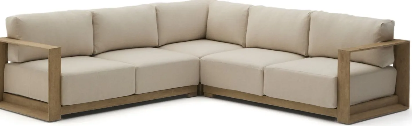 New Kave Home Ambra Tuinbank Beige