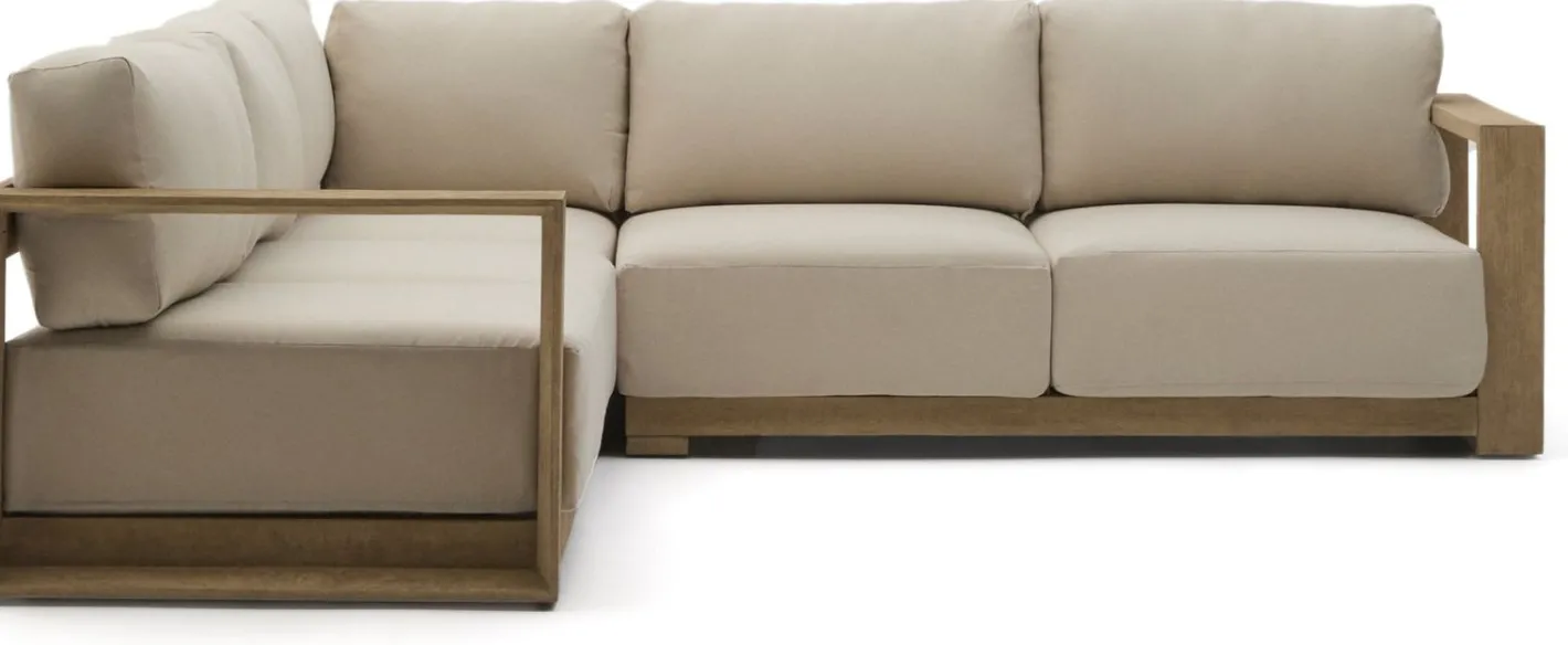 New Kave Home Ambra Tuinbank Beige