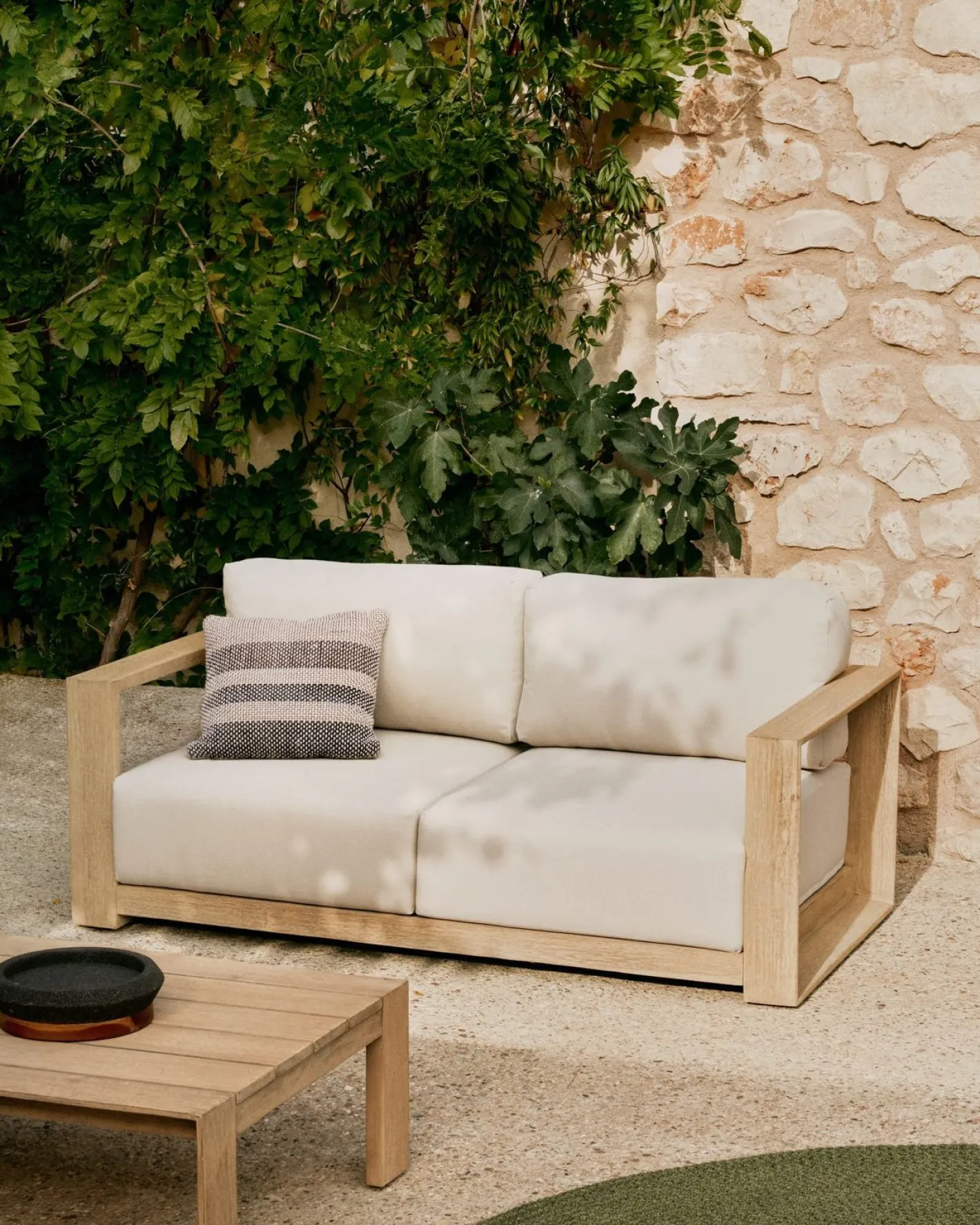Sale Kave Home Ambra 2-Zitsbank Beige