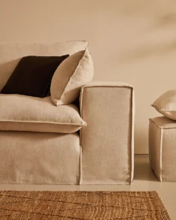 Discount Kave Home Anarela 3-Zitsbank Beige