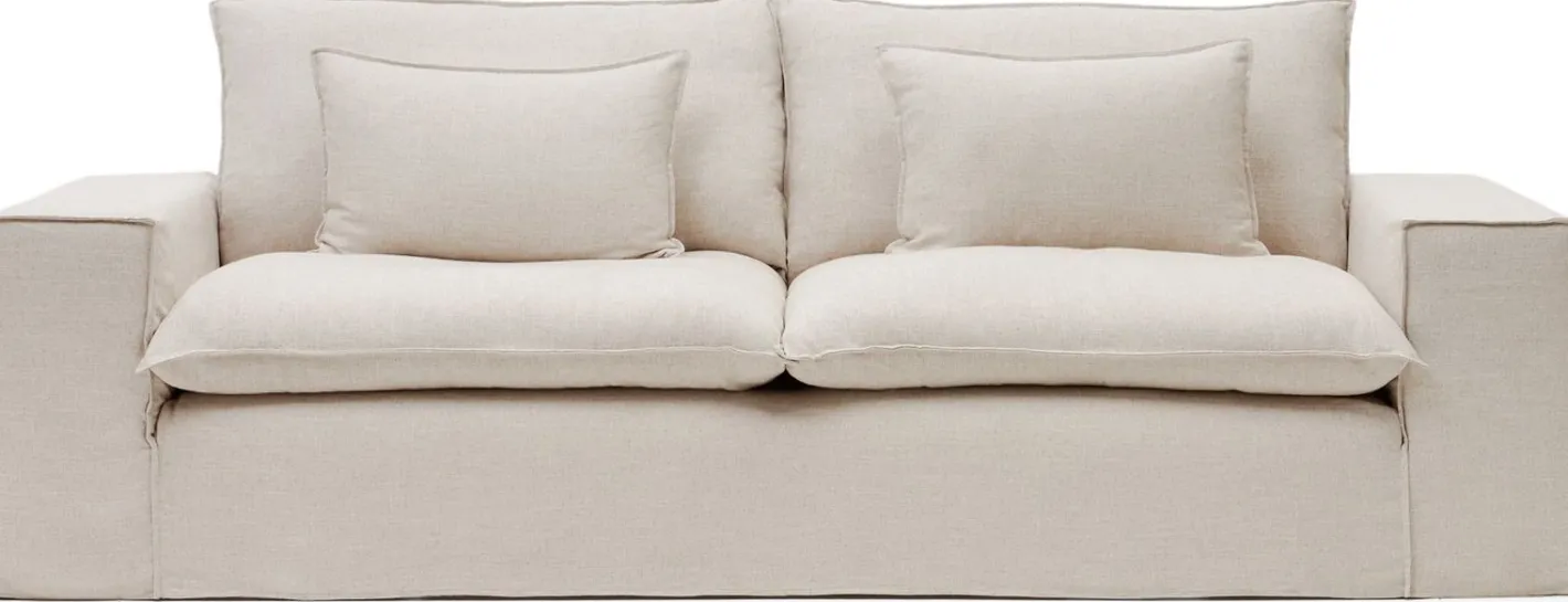 Discount Kave Home Anarela 3-Zitsbank Beige