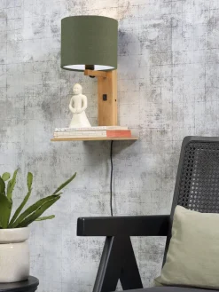 Good&Mojo Andes Natural Wandlamp green forest