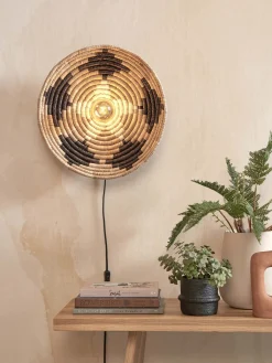Sale Good&Mojo Andros Wandlamp Black, White