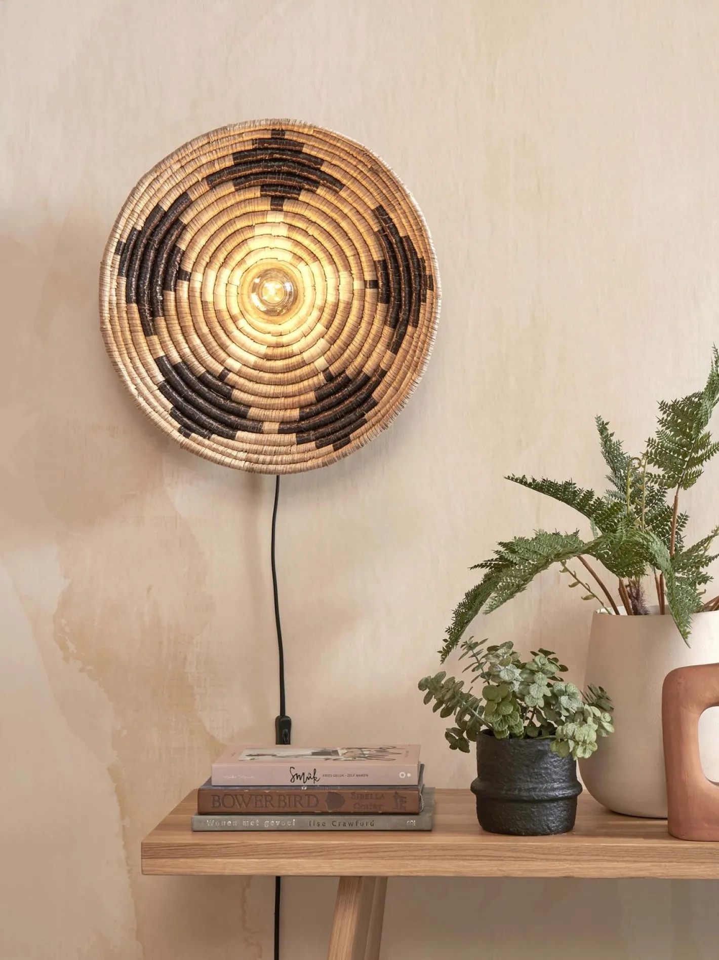 Sale Good&Mojo Andros Wandlamp Black, White