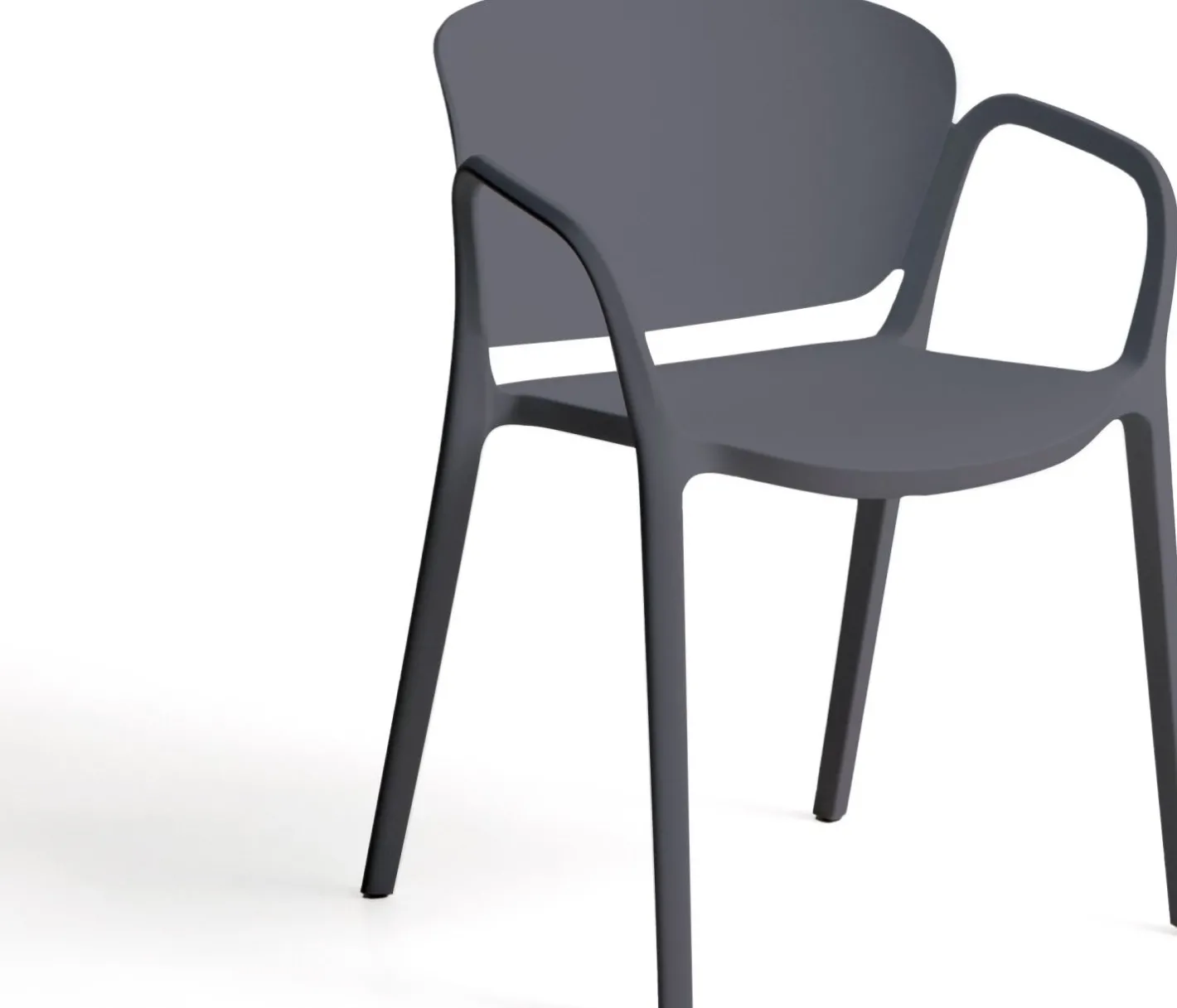 Best Kave Home Ania Tuinstoel Antraciet