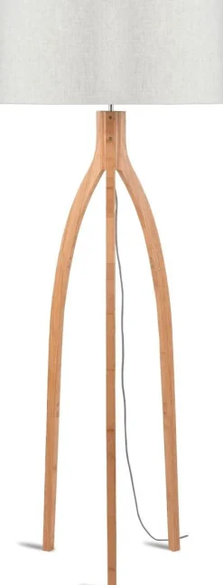 Clearance Good&Mojo Annapurna Vloerlamp Beige