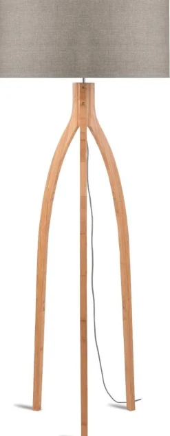 Discount Good&Mojo Annapurna Vloerlamp taupe