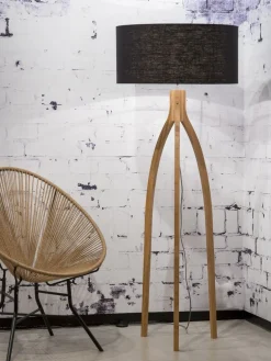Discount Good&Mojo Annapurna Vloerlamp Zwart