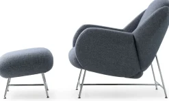Online Leolux Anton Poef Blauw