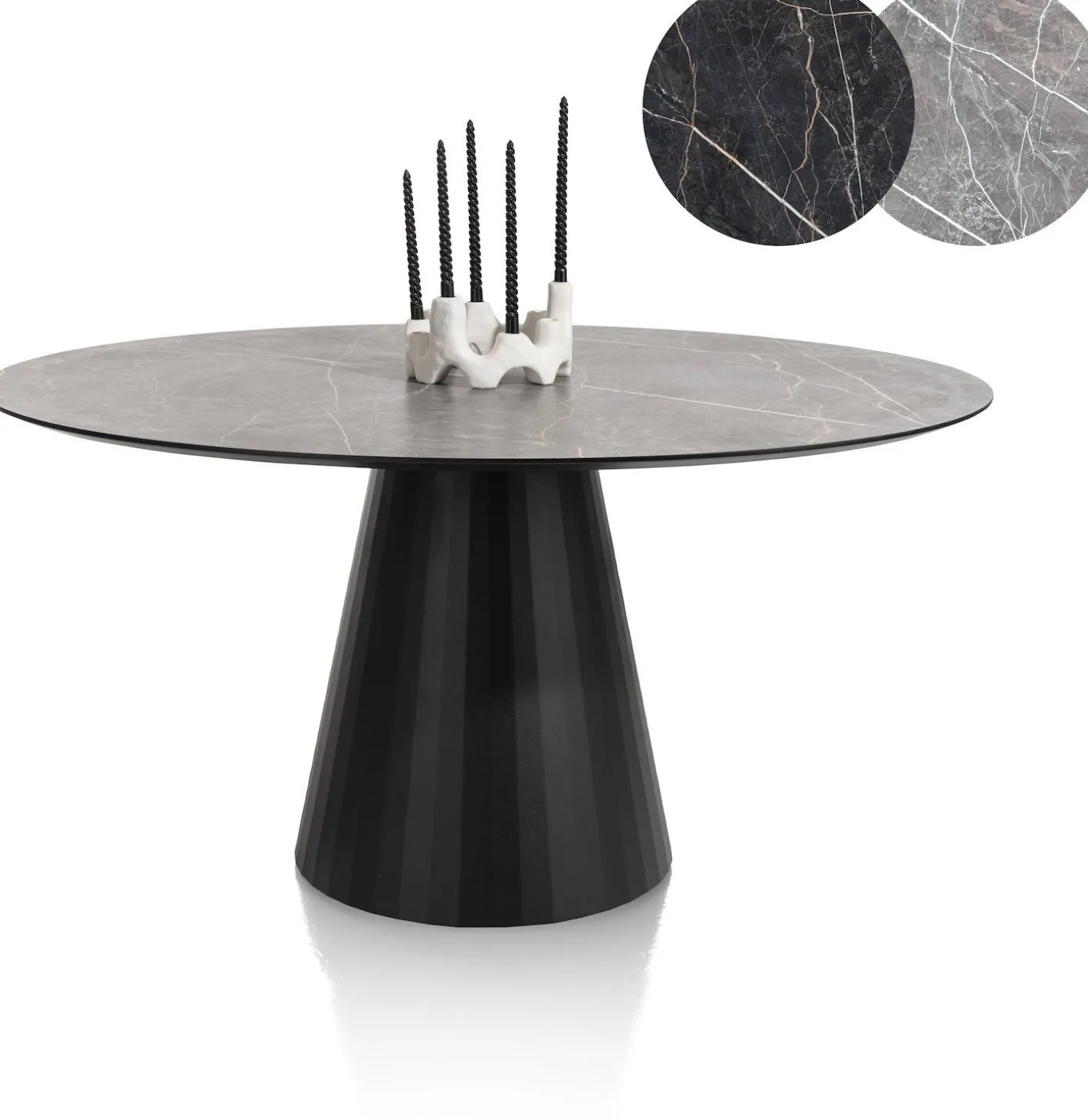 Hot XOOON Arabax Rond Eettafel Lichtgrijs