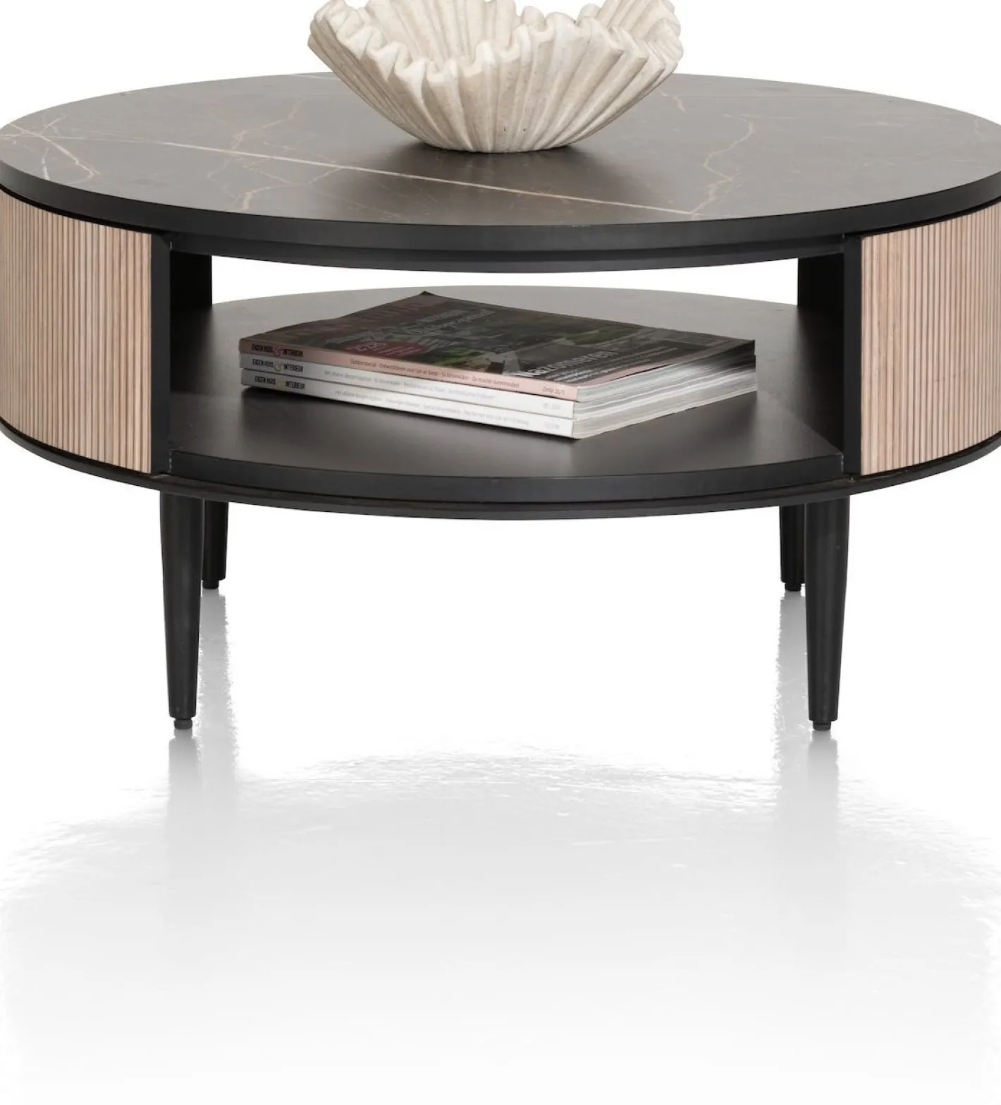 New XOOON Aramon Salontafel Zwart, Naturel