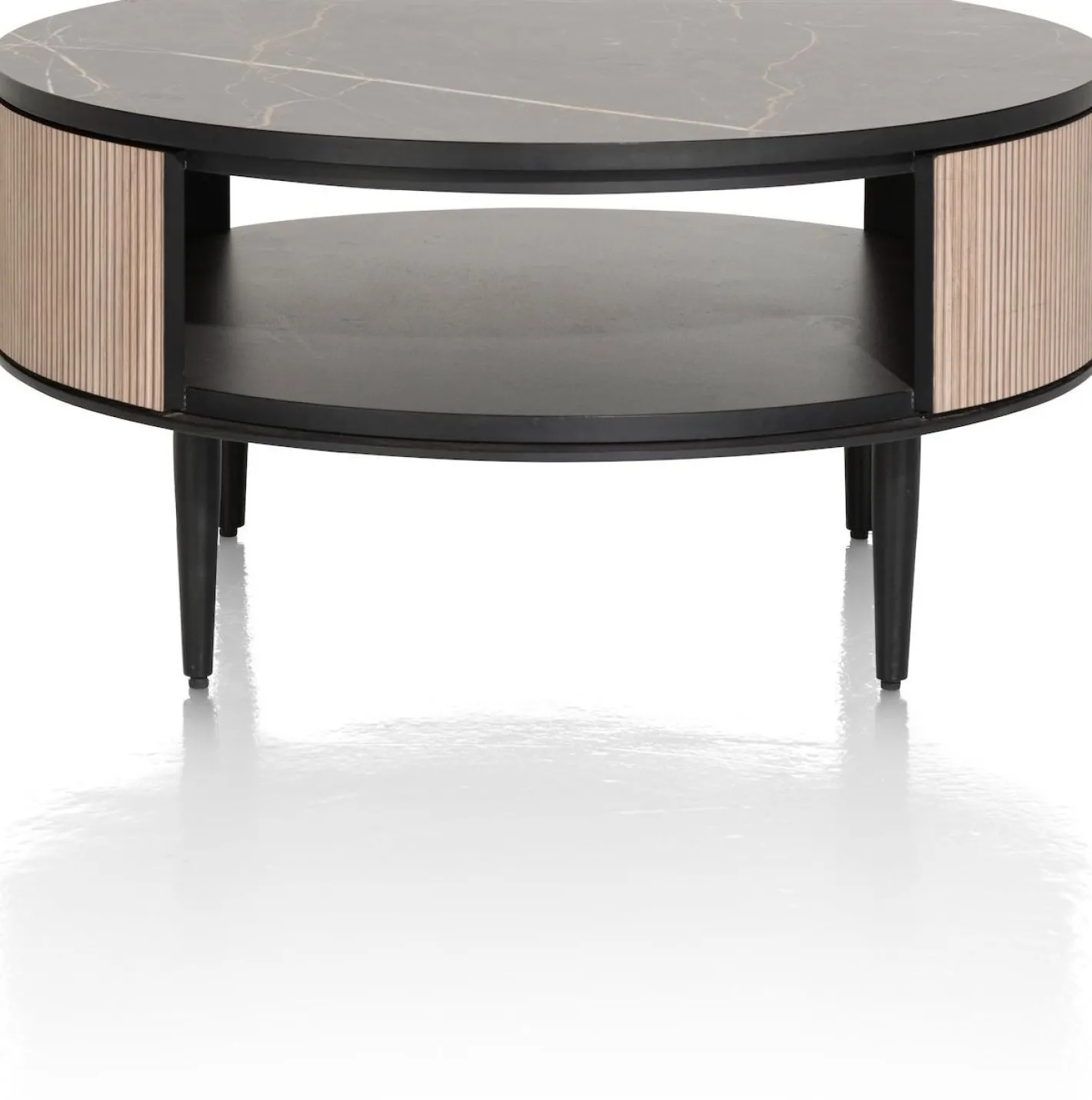 New XOOON Aramon Salontafel Zwart, Naturel