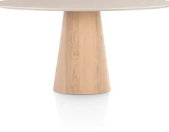 Sale XOOON Aras Ovaal Eettafel Travertin
