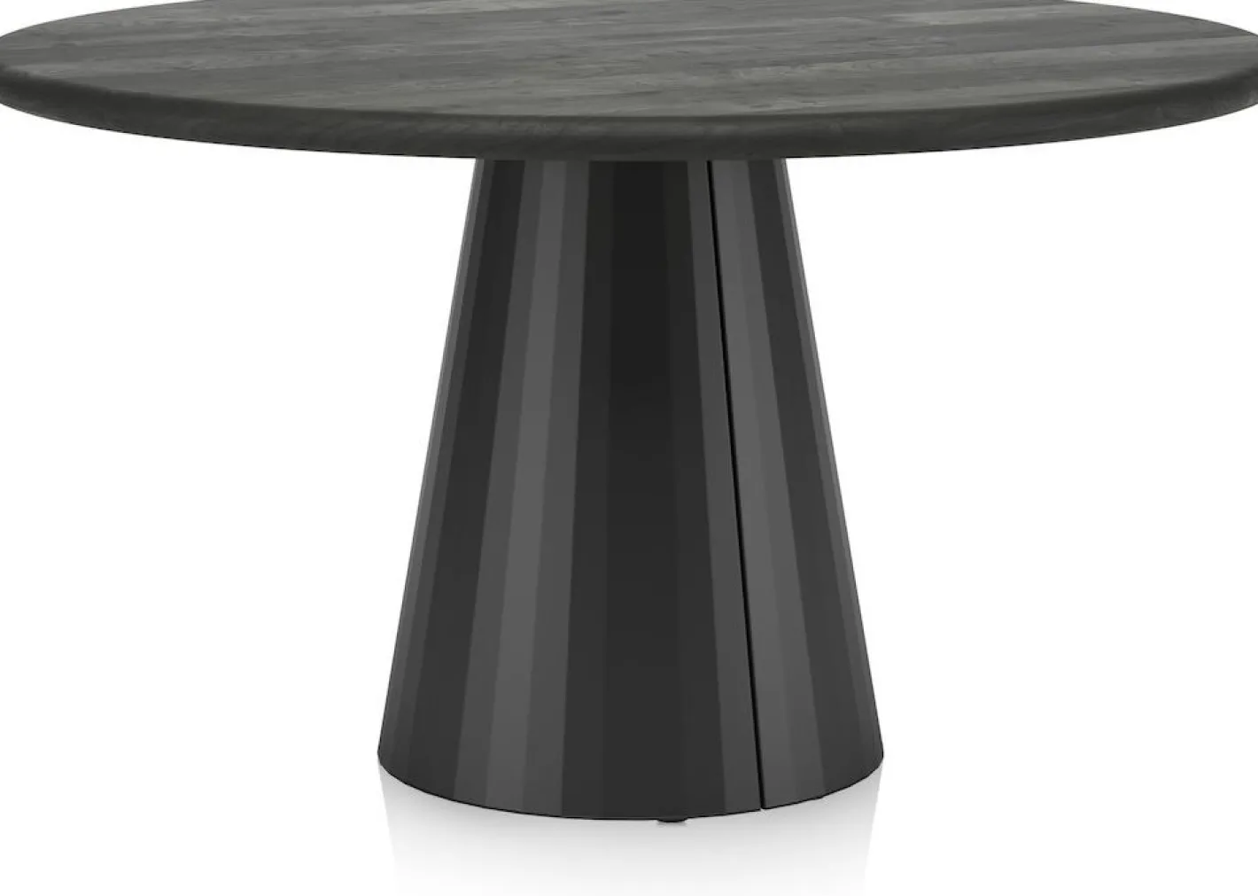 Online XOOON Arawood Rond Eettafel Zwart