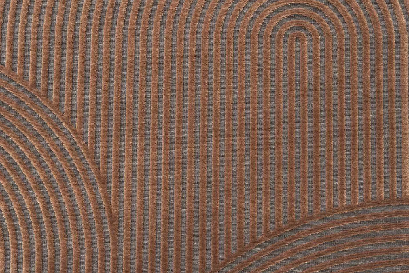 Best Montèl Arch Vloerkleed Grey, Cognac