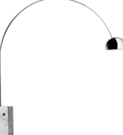 Discount Flos Arco Vloerlamp Zilver