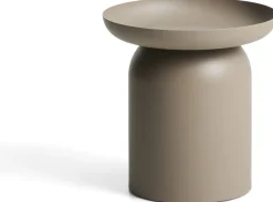 Online Kave Home Arcola Bijzettafel Taupe