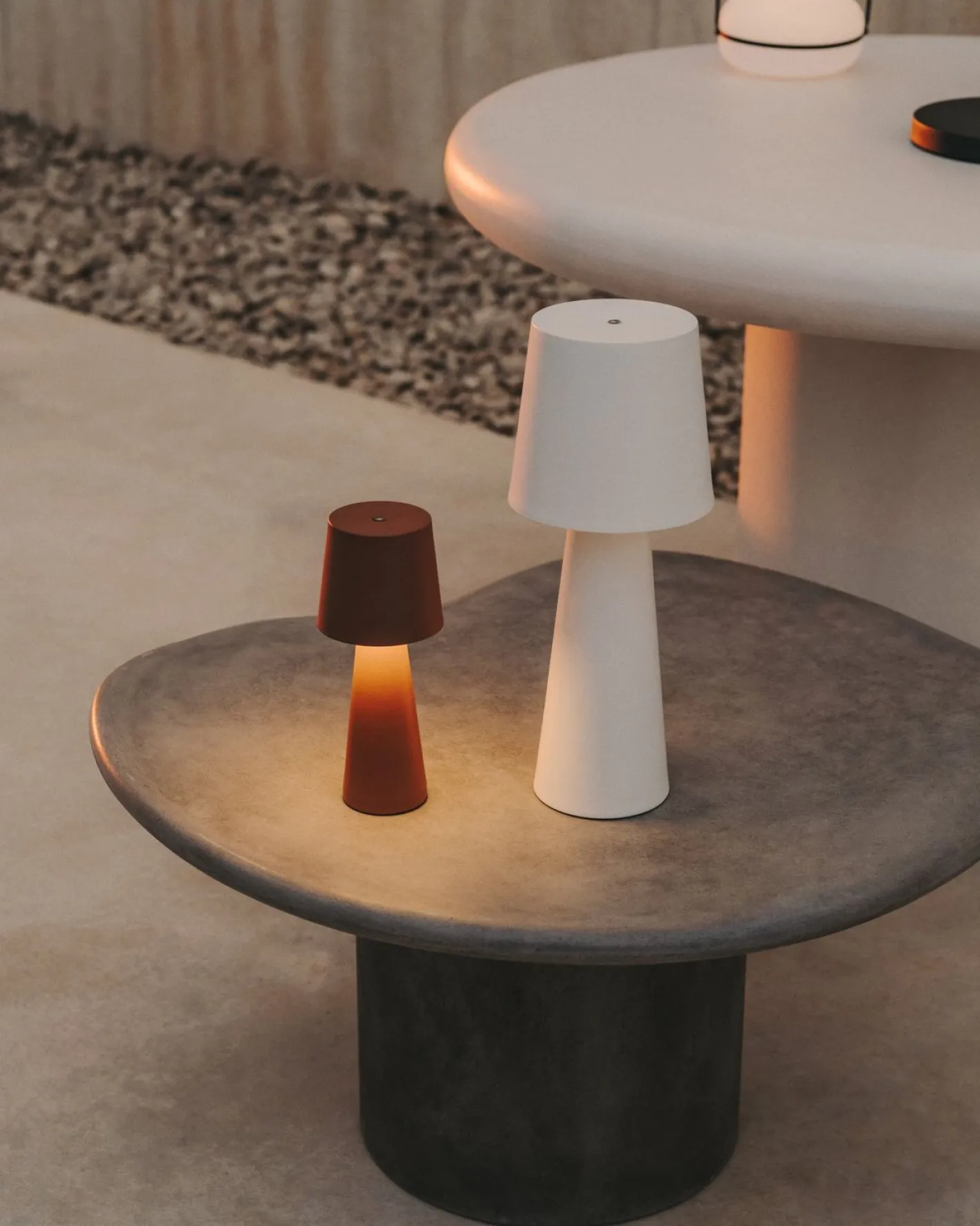 Sale Kave Home Arenys Grote Tafellamp Wit