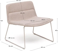 Sale Kave Home Arenys Grote Tafellamp Wit