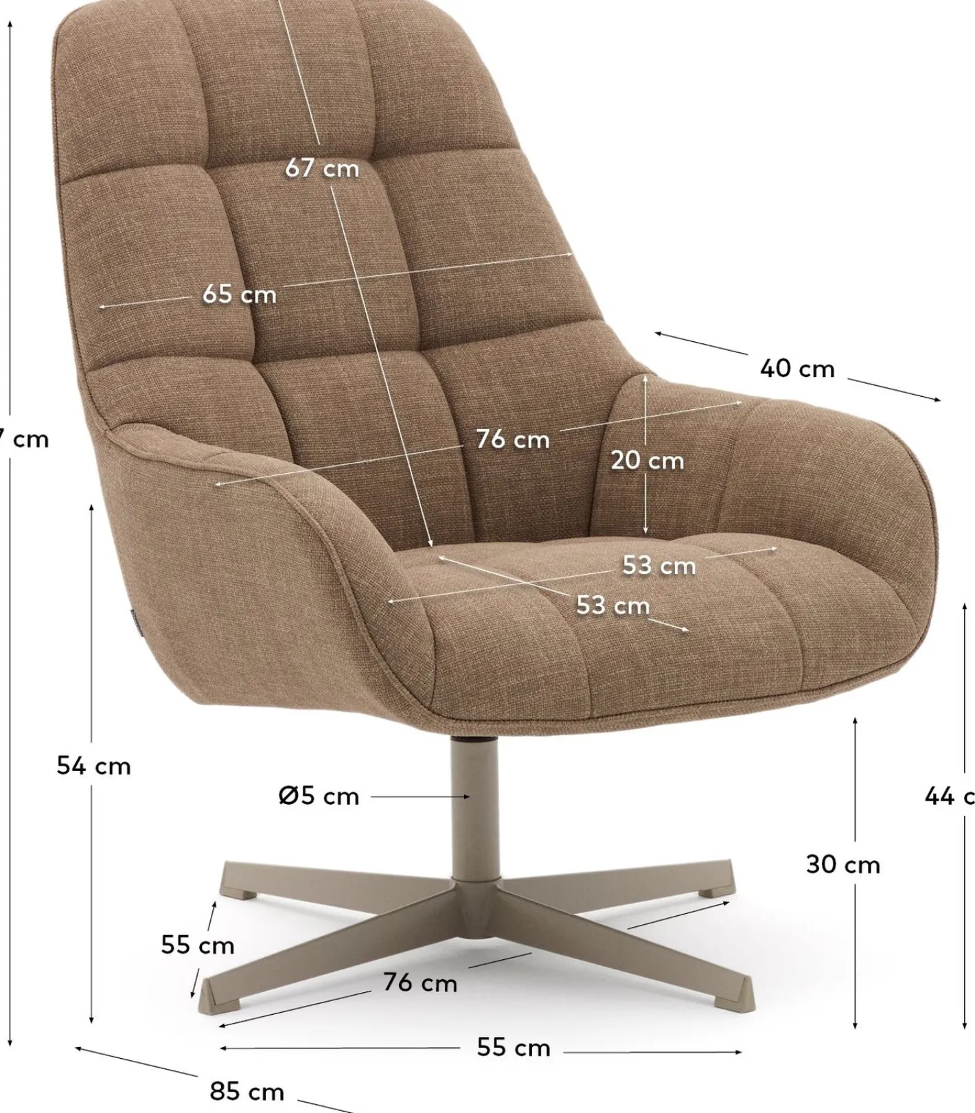 New Kave Home Arenys Kleine Tafellamp Groen