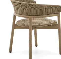 Kave Home Arinella Tuinstoel Naturel