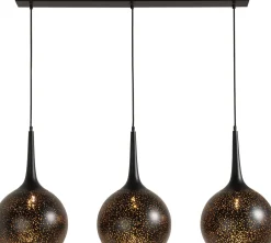 COCO maison Arjen Hanglamp Zwart, Goud