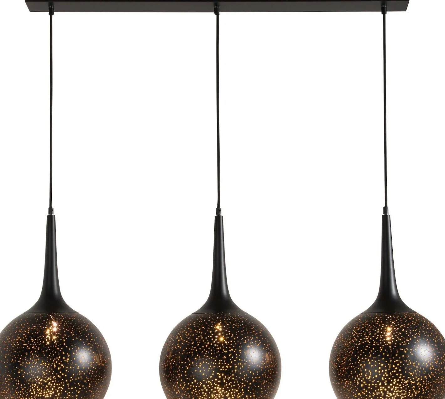 COCO maison Arjen Hanglamp Zwart, Goud