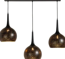 COCO maison Arjen Hanglamp Zwart, Goud