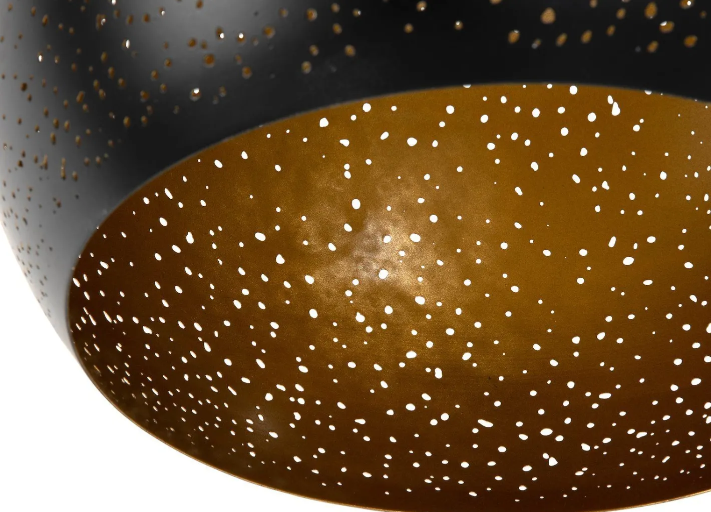 COCO maison Arjen Hanglamp Zwart, Goud