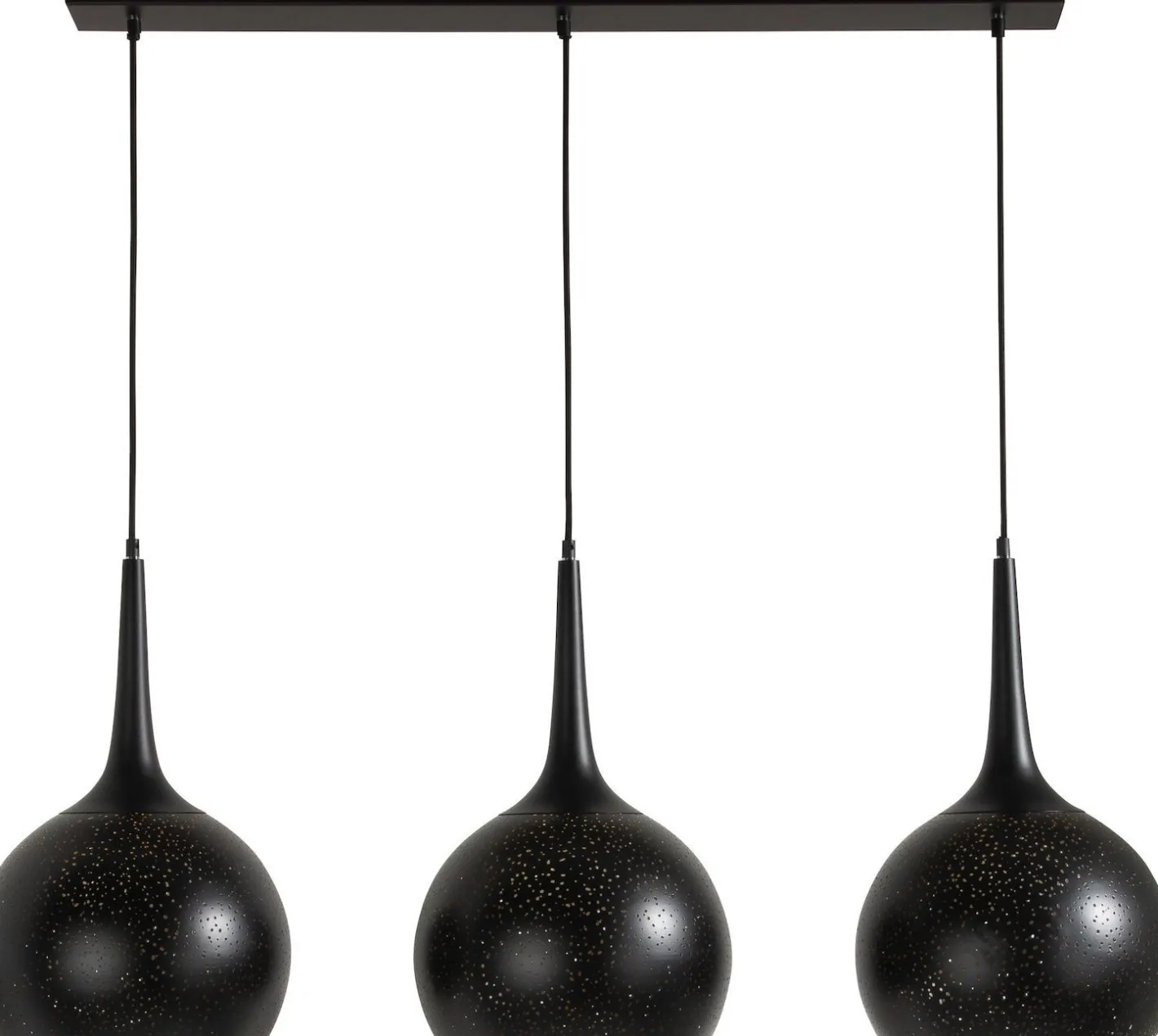 COCO maison Arjen Hanglamp Zwart, Goud