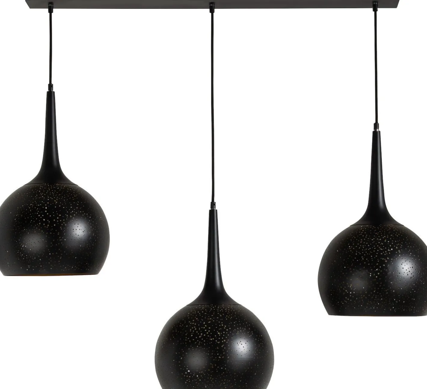 COCO maison Arjen Hanglamp Zwart, Goud