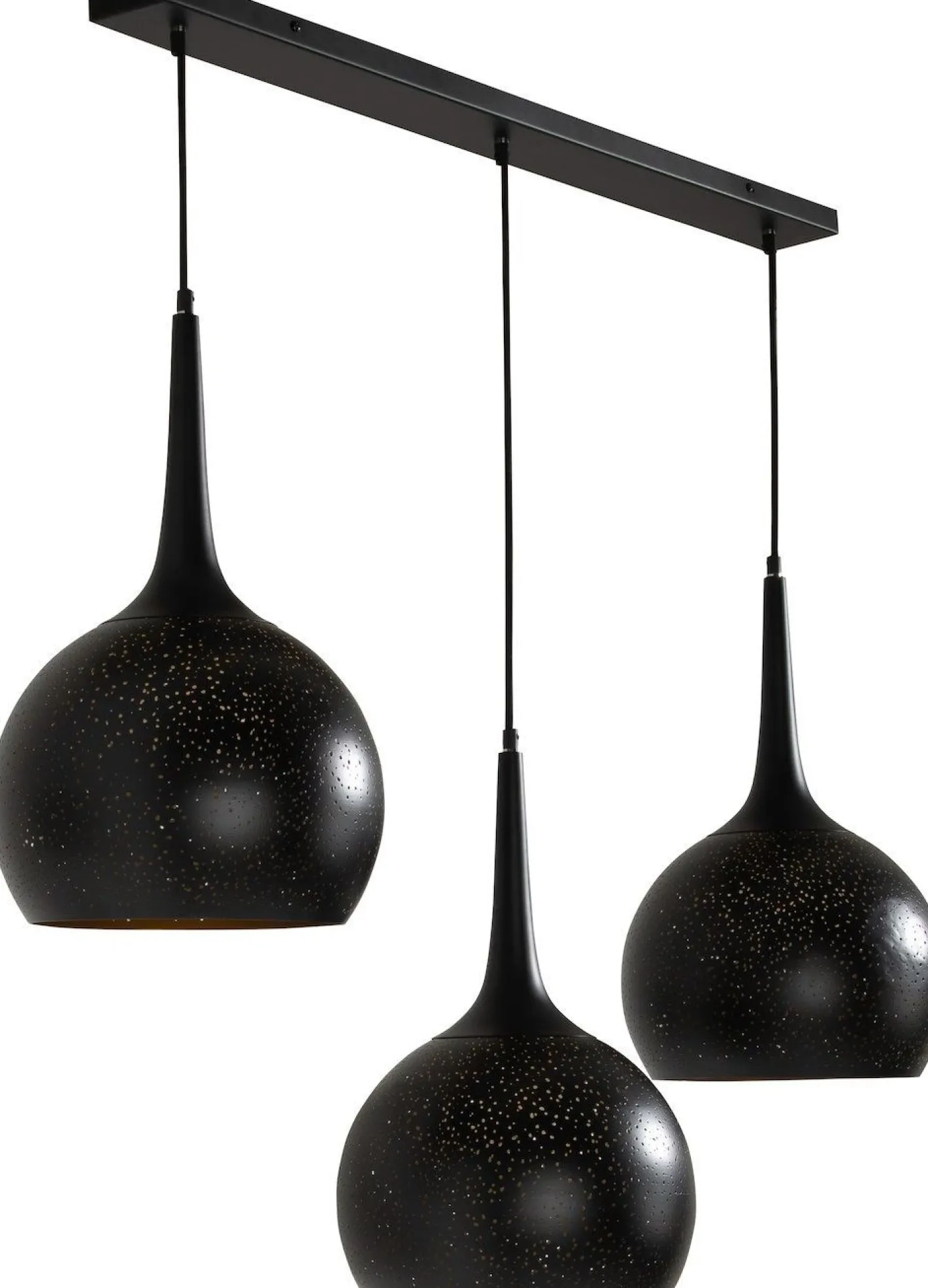COCO maison Arjen Hanglamp Zwart, Goud