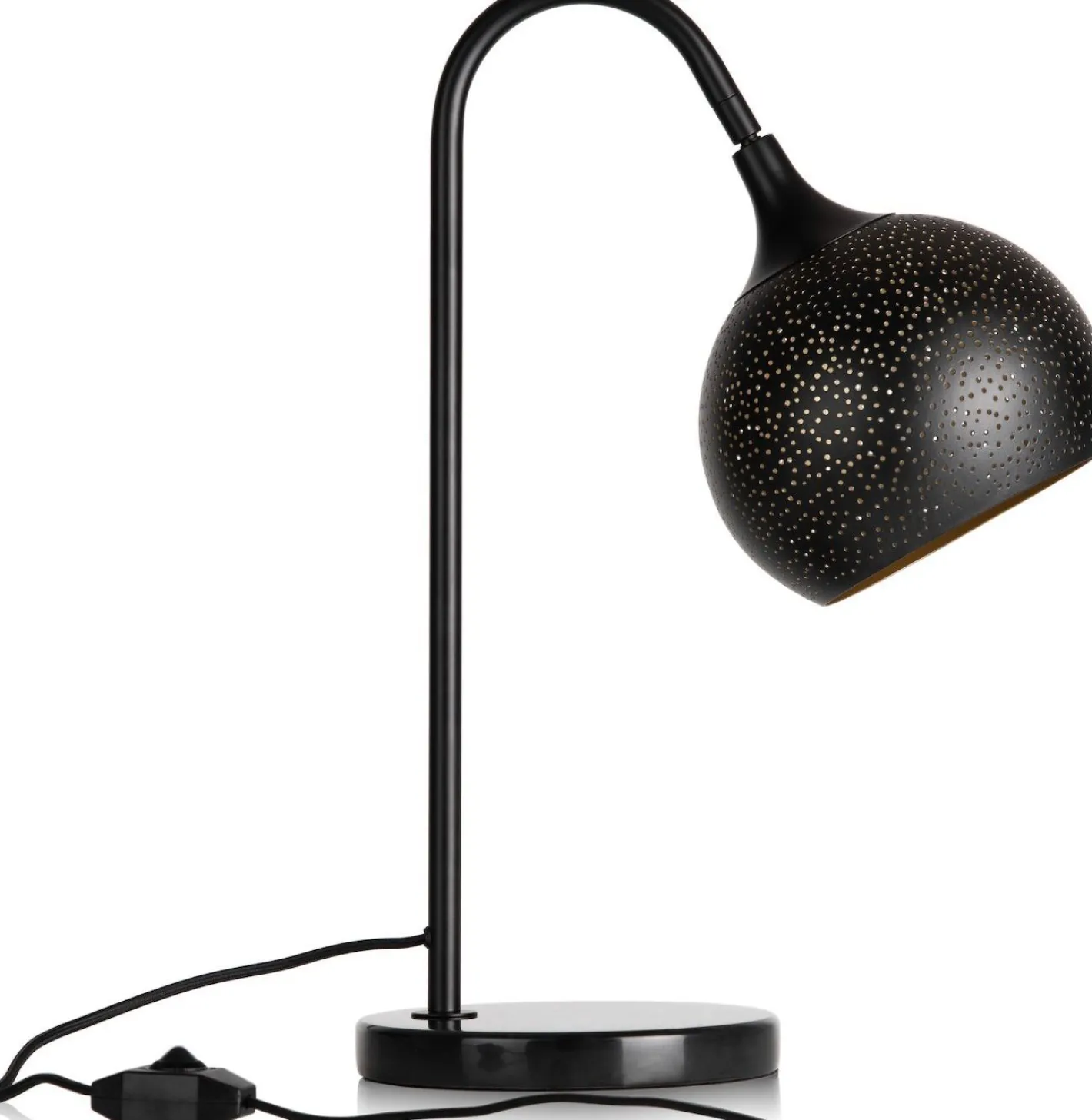 Outlet COCO maison Arjen Tafellamp Zwart, Goud