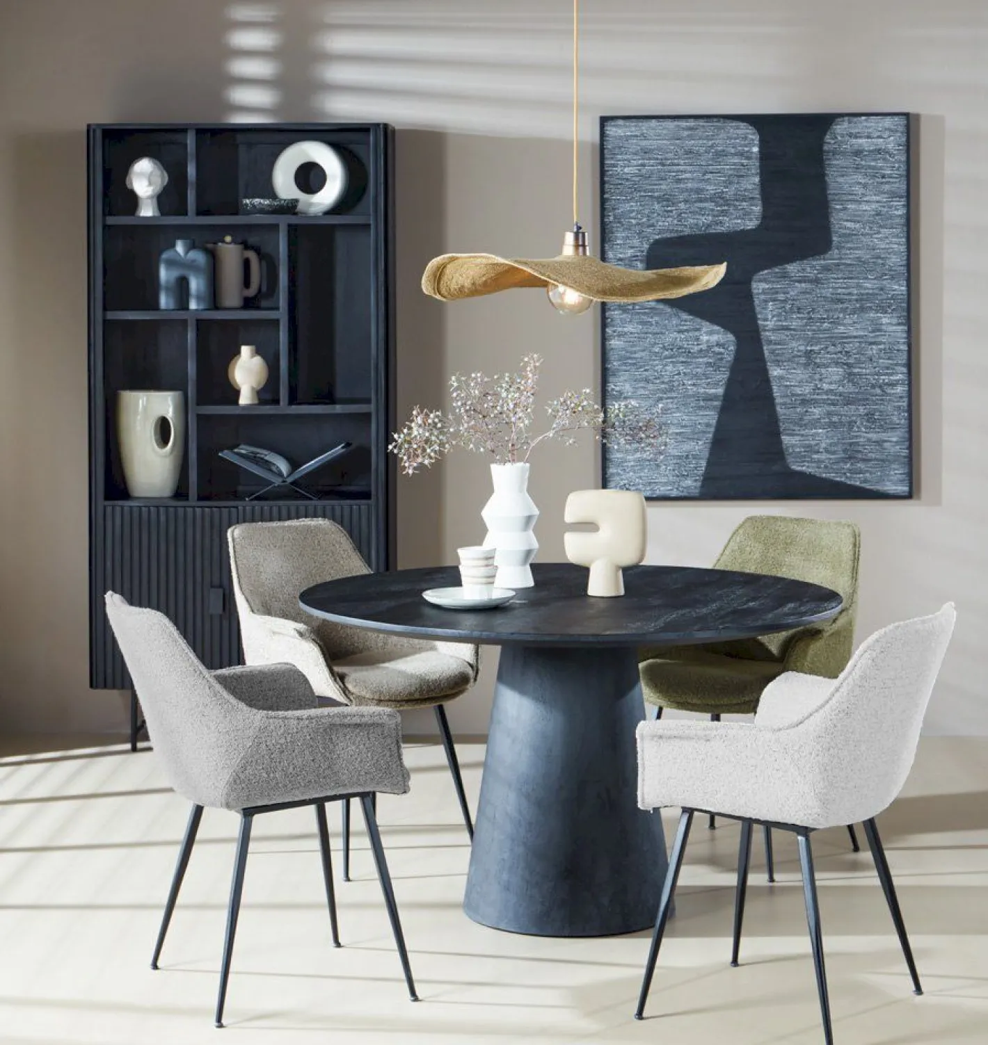 Outlet Eleonora Aron Eettafel Zwart