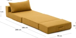 Sale Kave Home Arty Poefbed Beige