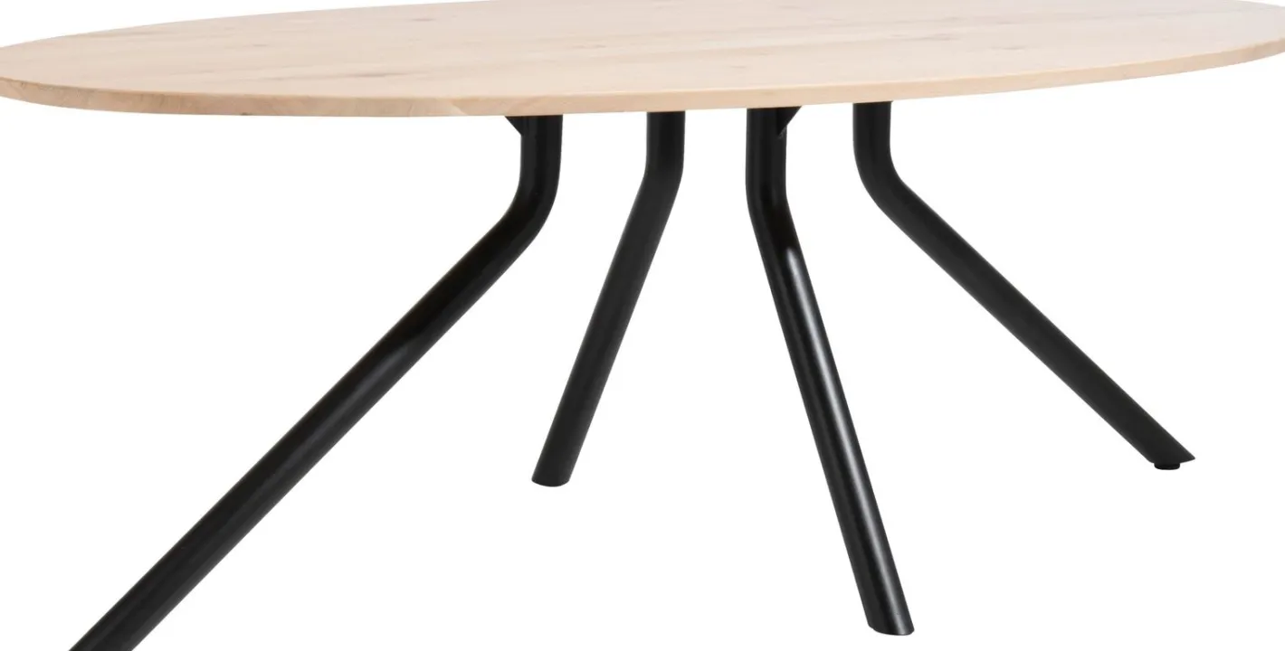 Discount XOOON Arvada Ellips Eettafel Natural